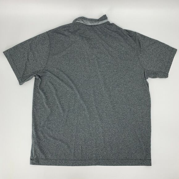 Nike Golf Polo Shirt Mens XXL 2XL Gray Tour Performance Quick Dry Athletic - Picture 3 of 10